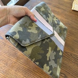 Camo Envelope Clutch